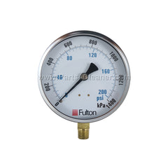 FULTON 0-200 PSI STEAM PRESSURE GAUGE (FN230333)