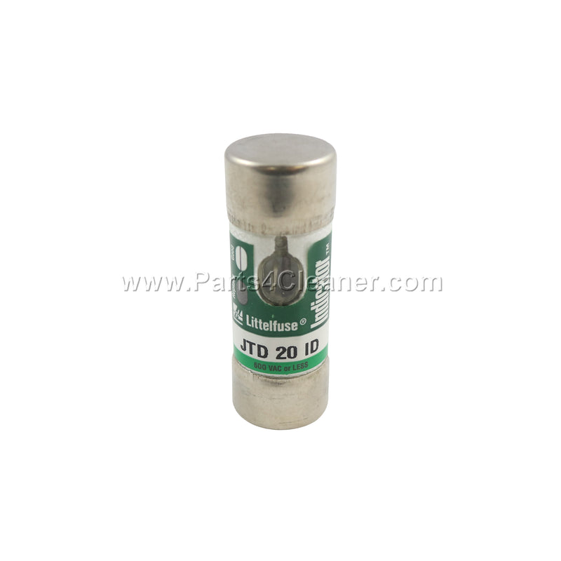 FULTON BOILER FUSE, 20A, 600V AC (FN245265)